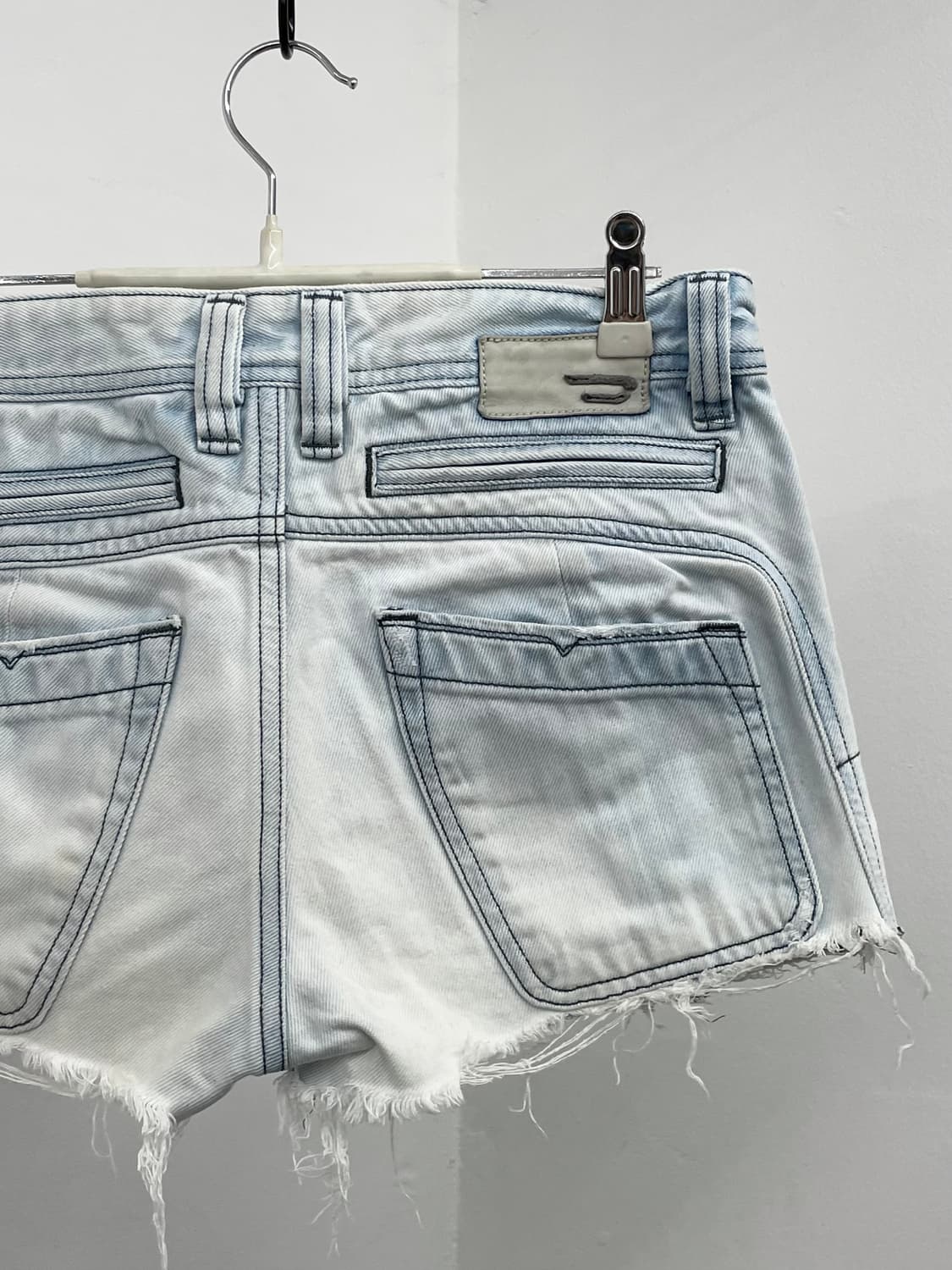 디젤 워싱 디스트로이드 숏츠*레어 상품이미지8