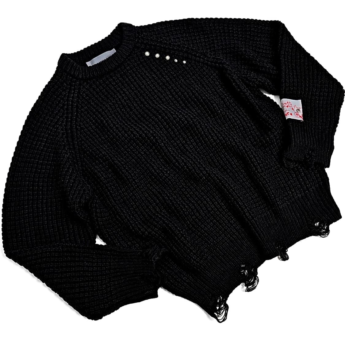 가키하라 Shapiro roble damaged raglan knit  상품이미지2