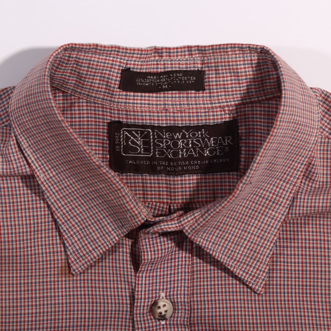 뉴욕스포츠웨어 체크 반팔셔츠 B716 상품이미지5