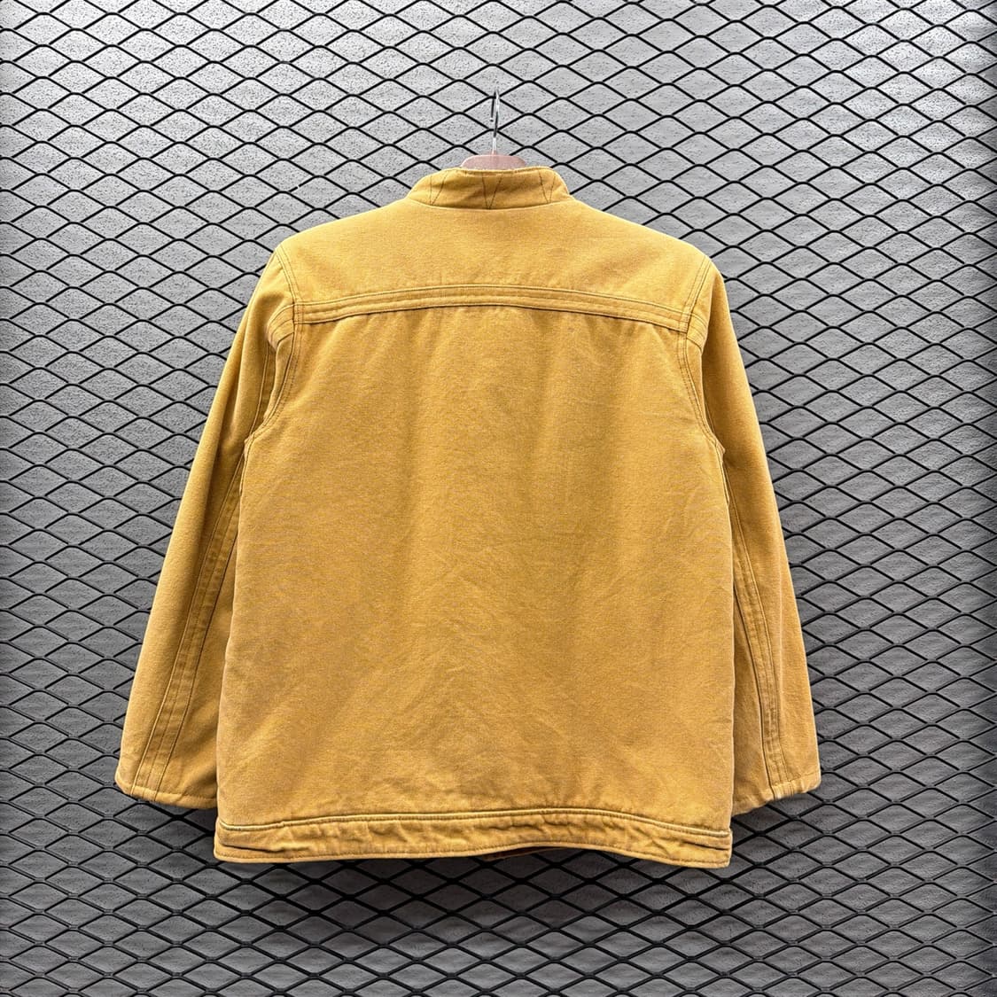 스탠카라 워크 집업자켓 보아안감 윈드가드 5버튼 디테일 상품이미지3