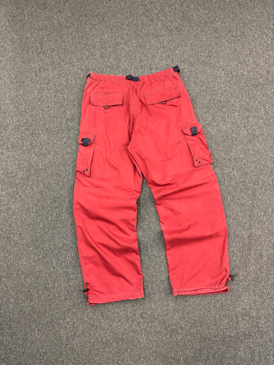 M)Raton Laveur 빈티지 버건디 카고 팬츠(지퍼) 상품이미지7