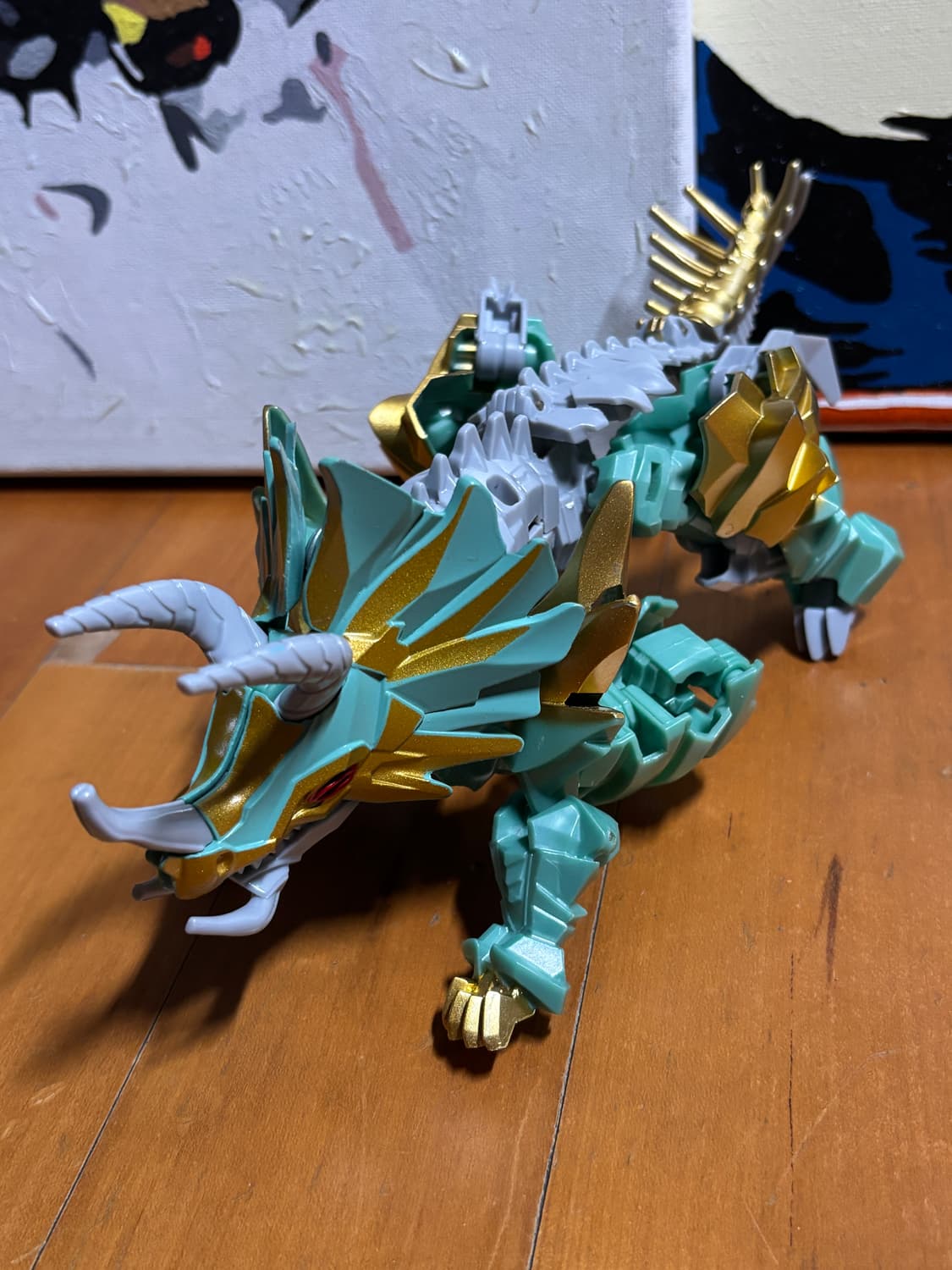 트랜스포머 트리케라톱스 공룡 피규어 장난감 인테리어 소품 디오라마 상품이미지1