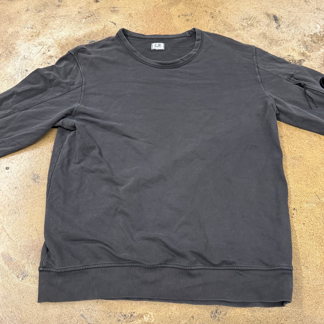 [정품/L] C.P.컴퍼니 블랙 긴팔 티셔츠 b15 상품이미지3