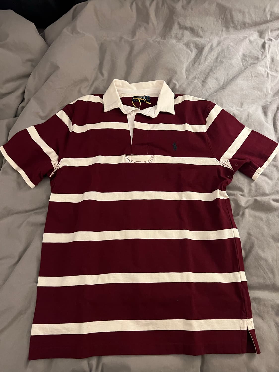 폴로 랄프로렌 럭비티 반팔티 S 상품이미지6