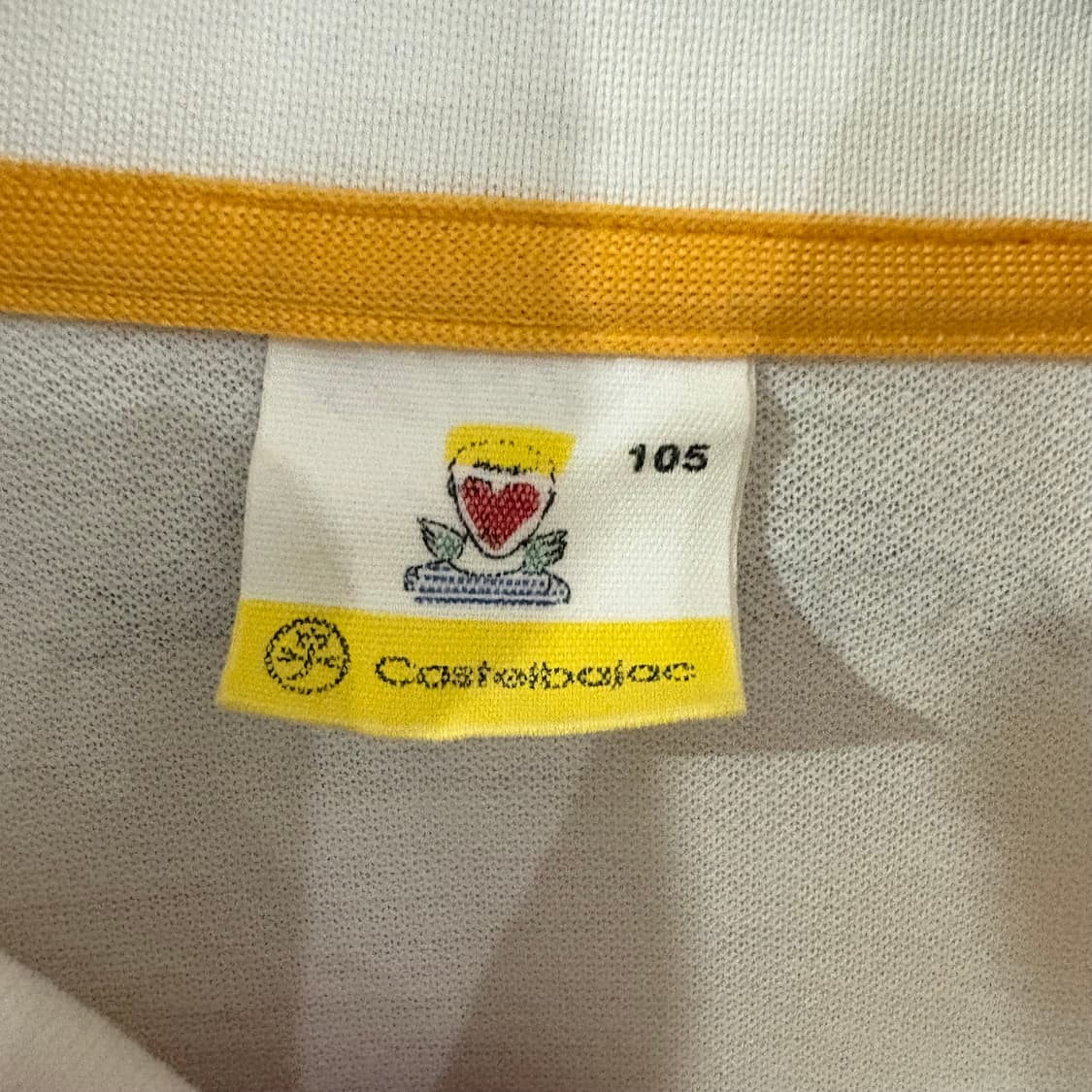 까스텔바쟉 화이트 긴팔 폴로티 105 상품이미지4