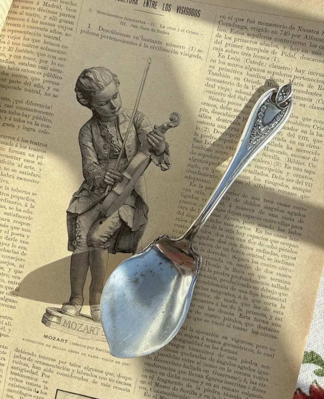 1847 Rogers Bros. 실버플레이트 아르누보 잼 스푼 상품이미지1