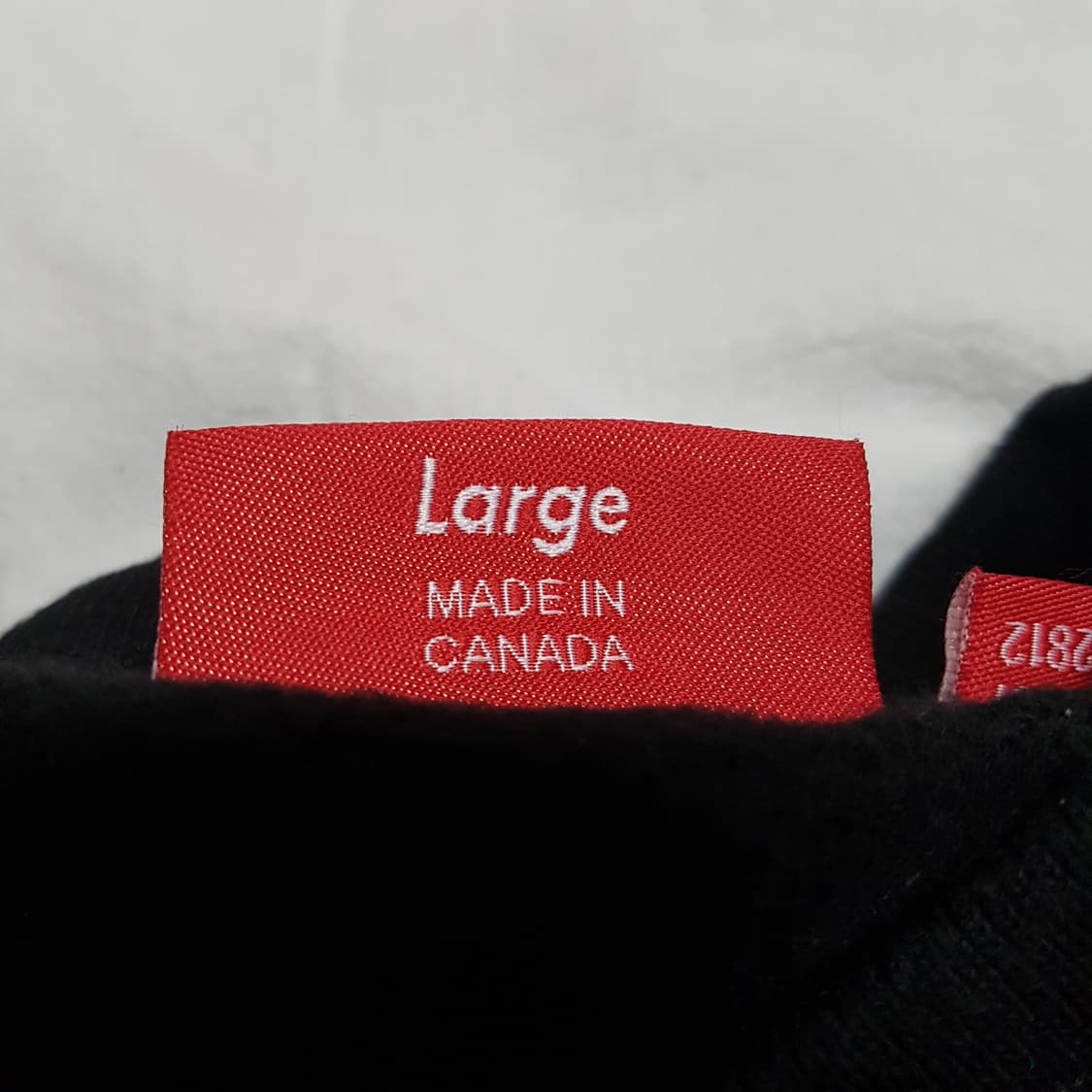 L 슈프림 스냅 프론트 스웻 자켓 스몰 박스 로고 블랙 supreme 상품이미지7