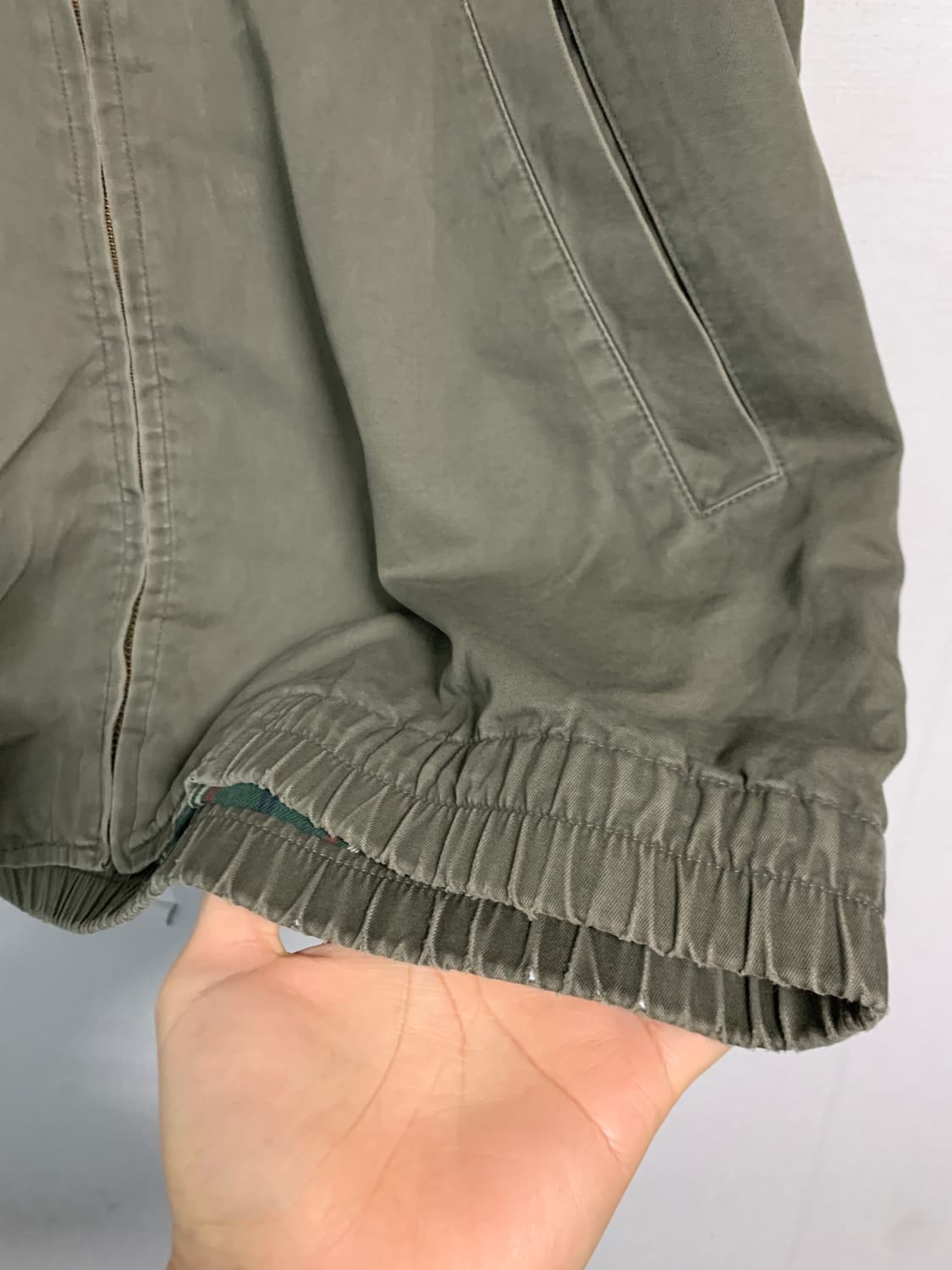 빈폴 카키 코튼 블루종 자켓 100 상품이미지6