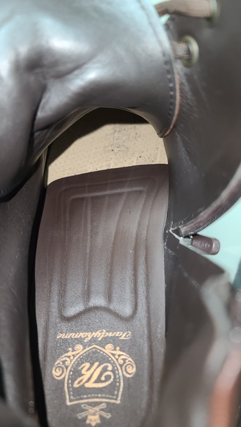 탠디 옴므 천연가죽 레이스업 부츠 (265E), 다크 브라운 상품이미지7