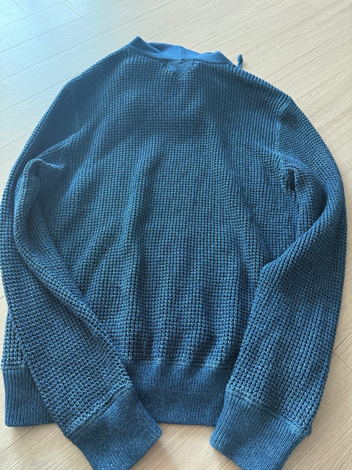 rrl 더블알엘 와플 니트 후드 xl 레어 상품이미지4