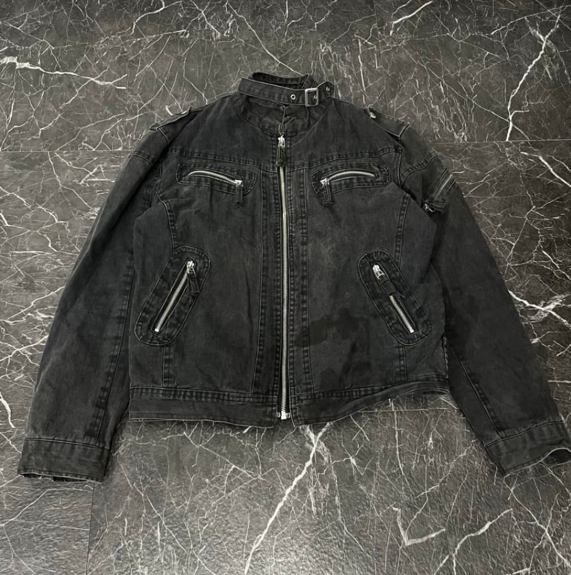 빈티지 데님 흑청자켓 구매합니다 상품이미지1