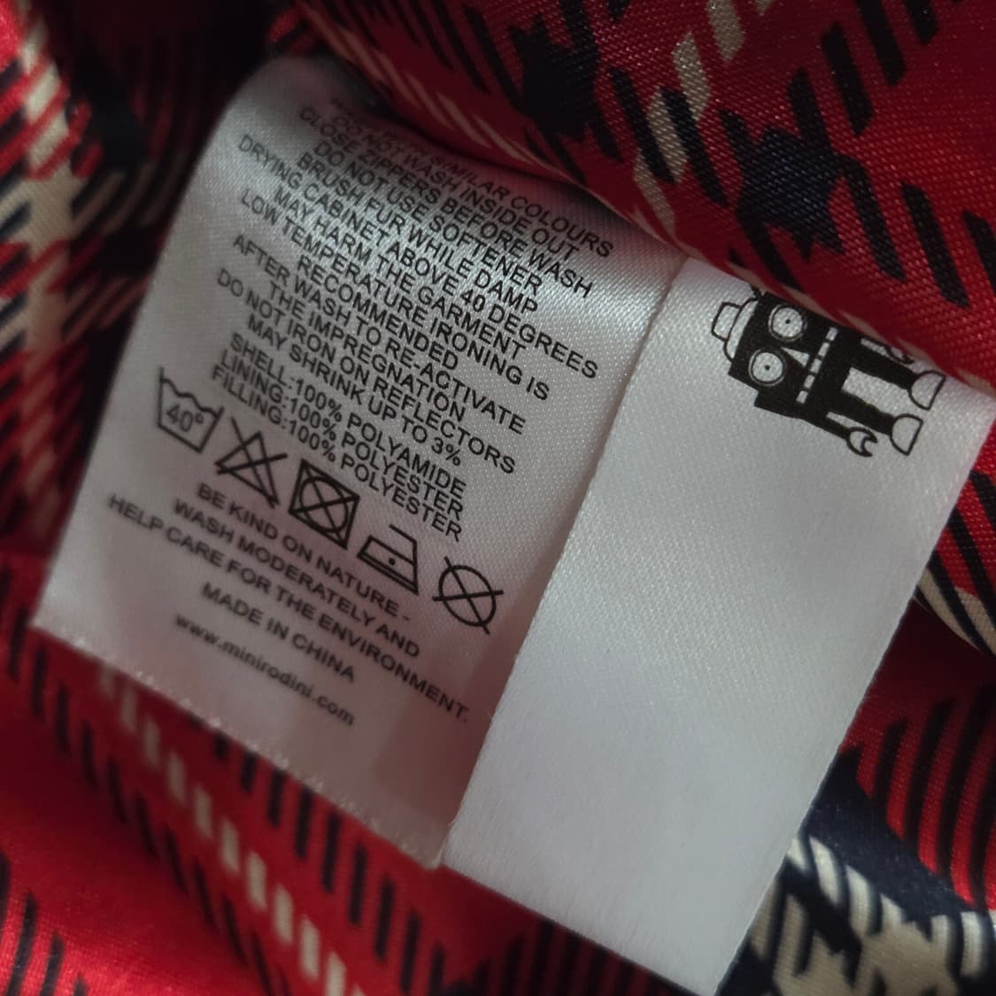 미니로디니 키즈 야상패딩 92/98 상품이미지3