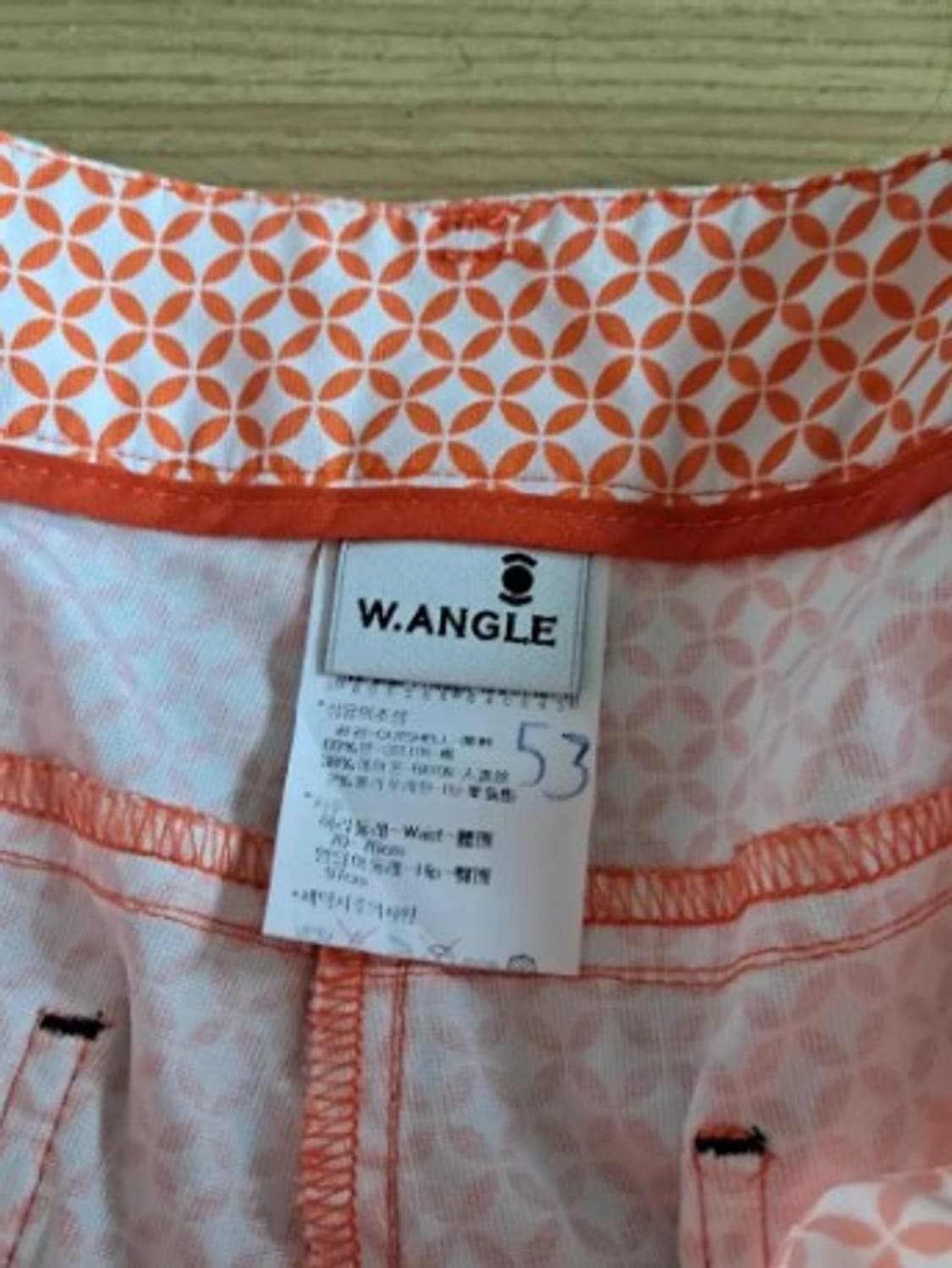 Wangle와이드앵글홑겹팬츠70 상품이미지5