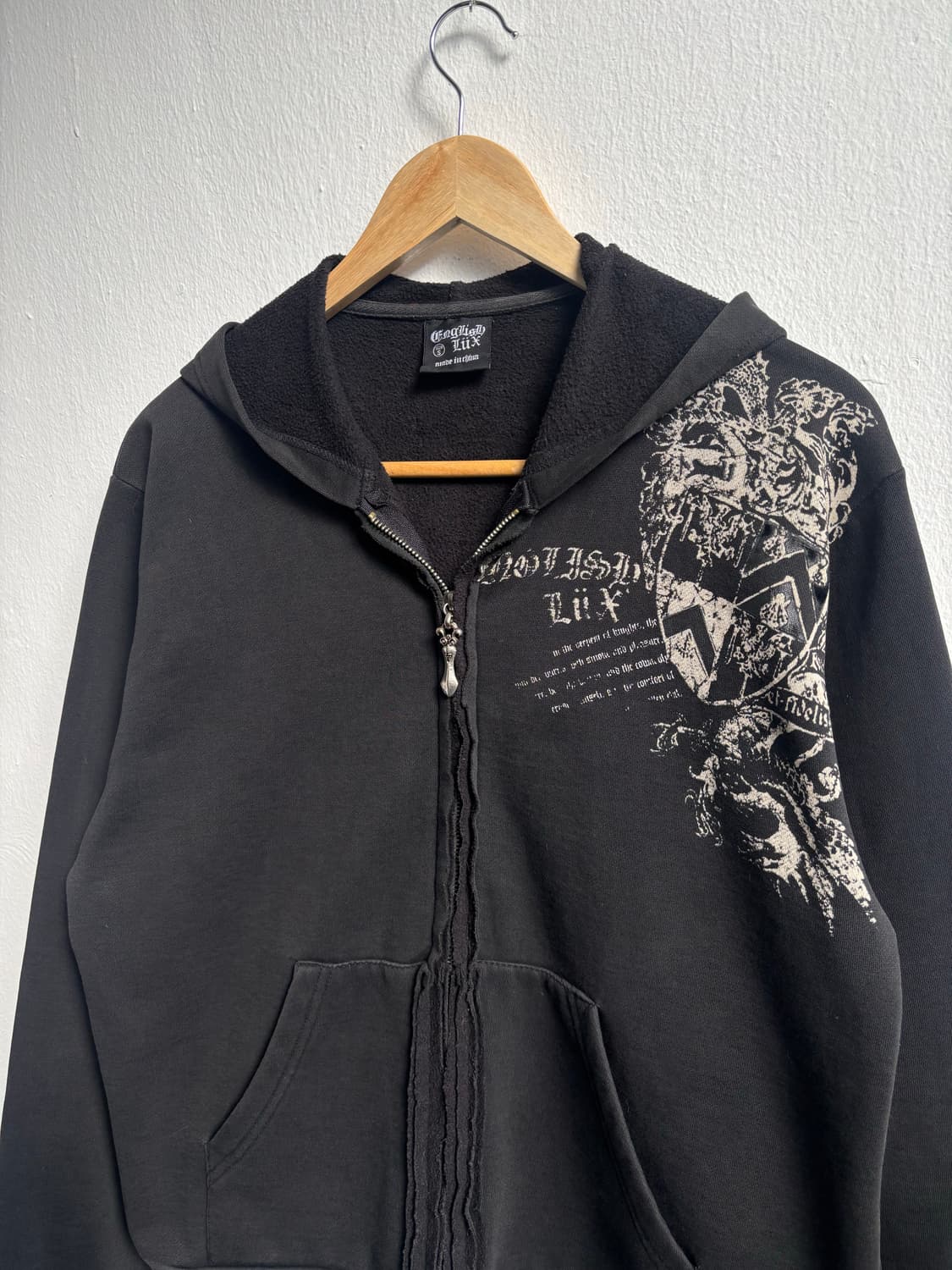 Vintage Graphic Hood Zip-Up 상품이미지3