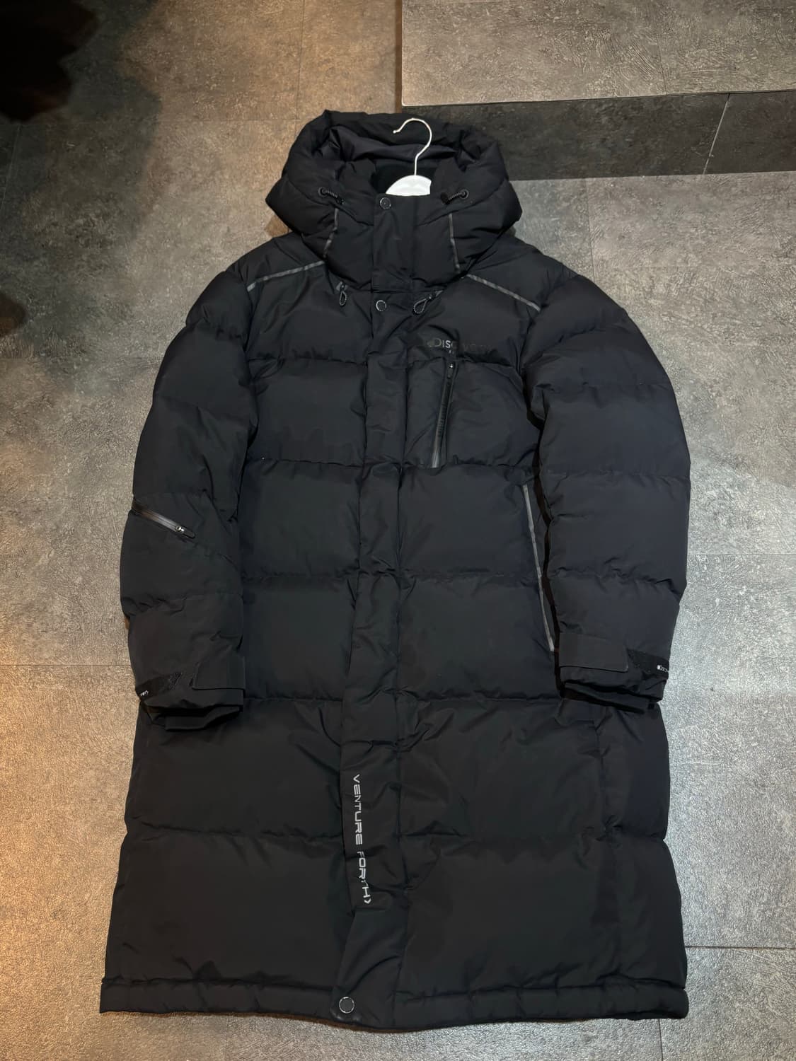 디스커버리 롱패딩 블랙 100사이즈 상품이미지2