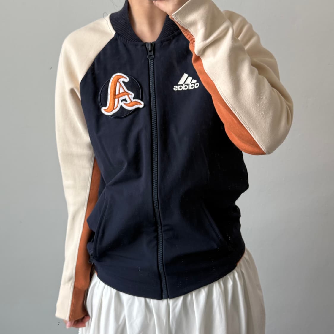 [L] 아디다스 블루종 집업 상품이미지2