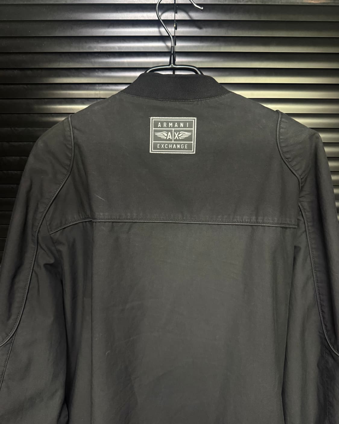아르마니 익스체인지 알마니 라이더 바이커 워크 자켓 집업 하이넥 M 95 상품이미지4