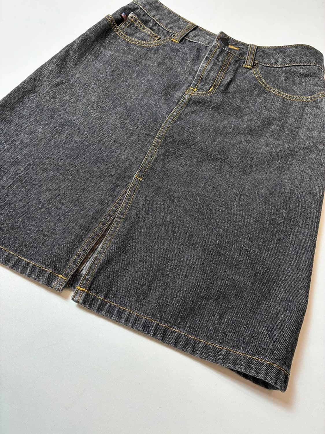 폴로 진스 00's 흑청 데님 스커트 PN8619 상품이미지7