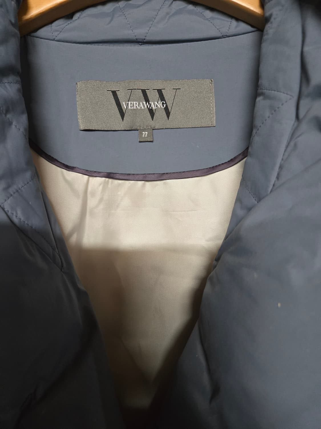 베라왕 숄카라 구스 롱다운 77사이즈 상품이미지7