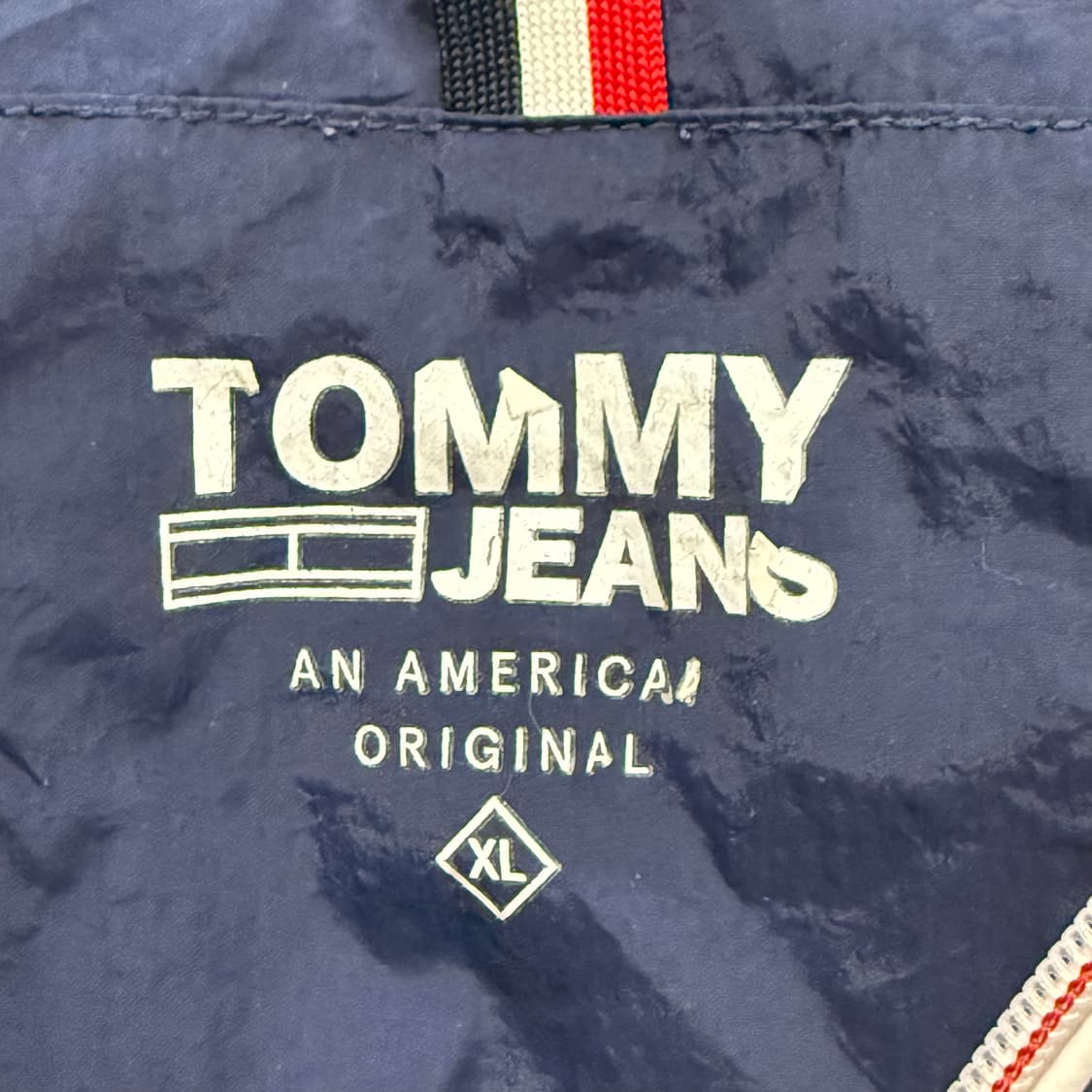 [정품/XL] 타미진스 네이비 후드 바람막이 b19 상품이미지5