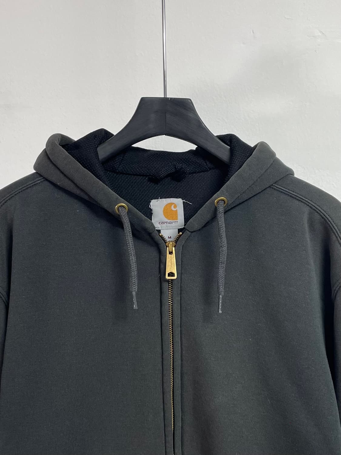 칼하트 피그먼트 워싱 써멀 후드집업 (on.94)   상품이미지2