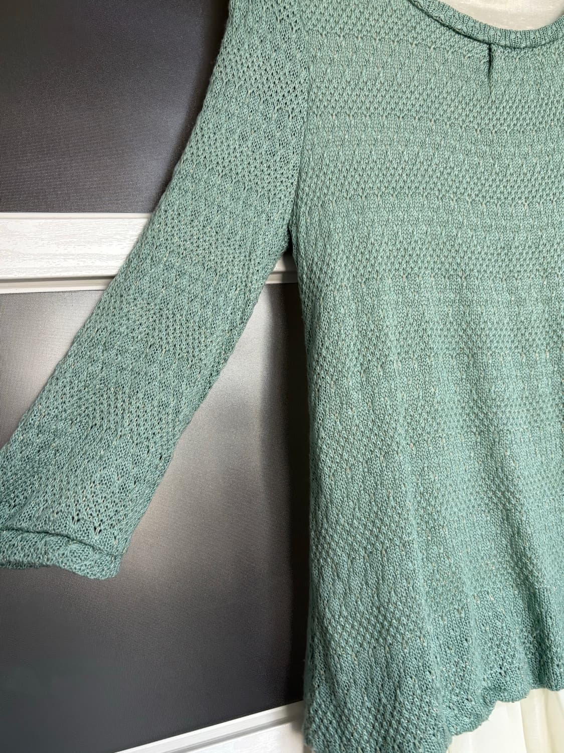 민트 레이어드 블라우스 상품이미지2