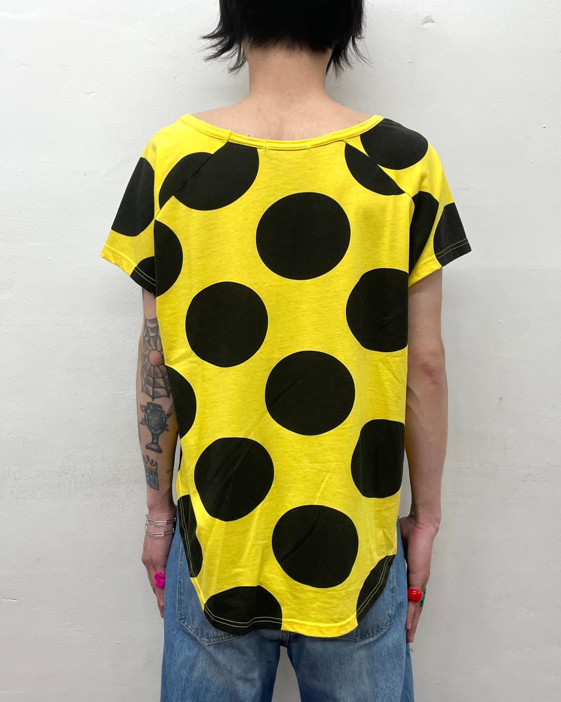 JSG Poker Black Dot Yellow T-shirt  상품이미지2