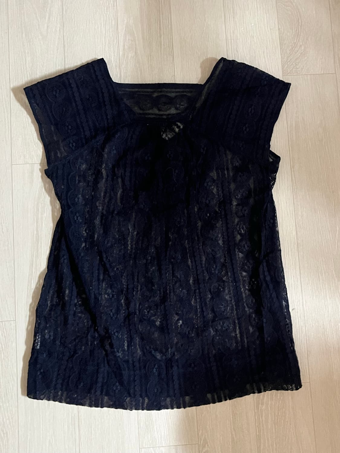 유럽 빈티지 레이어드 레이스 블라우스 상품이미지2