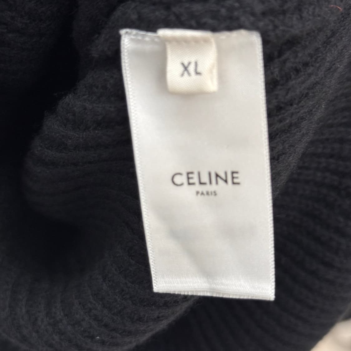 [리오브전포점] 셀린느 리브드 체인로고 니트 후드 상품이미지5