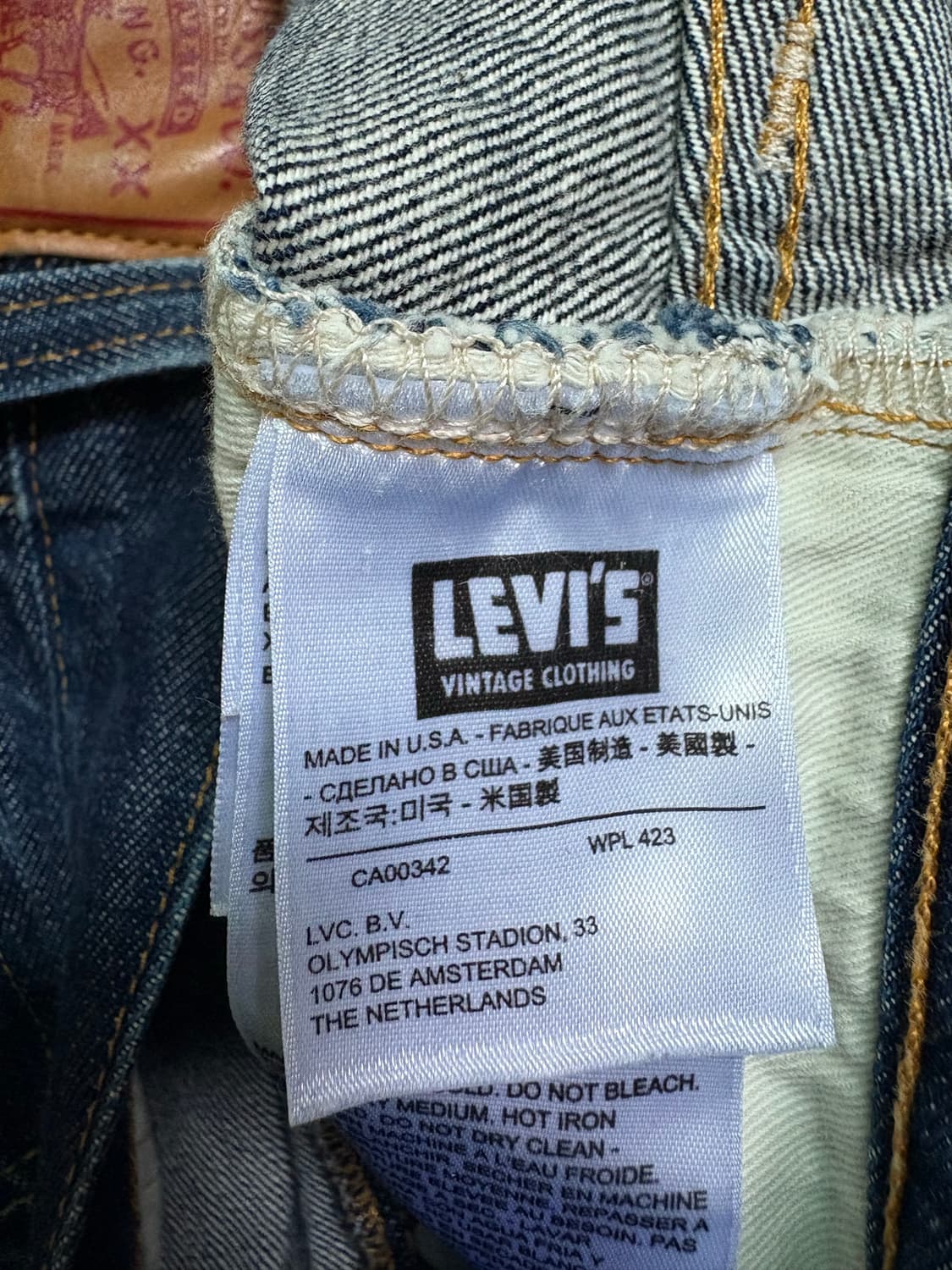 리바이스 lvc 47501xx 30x34 상품이미지3