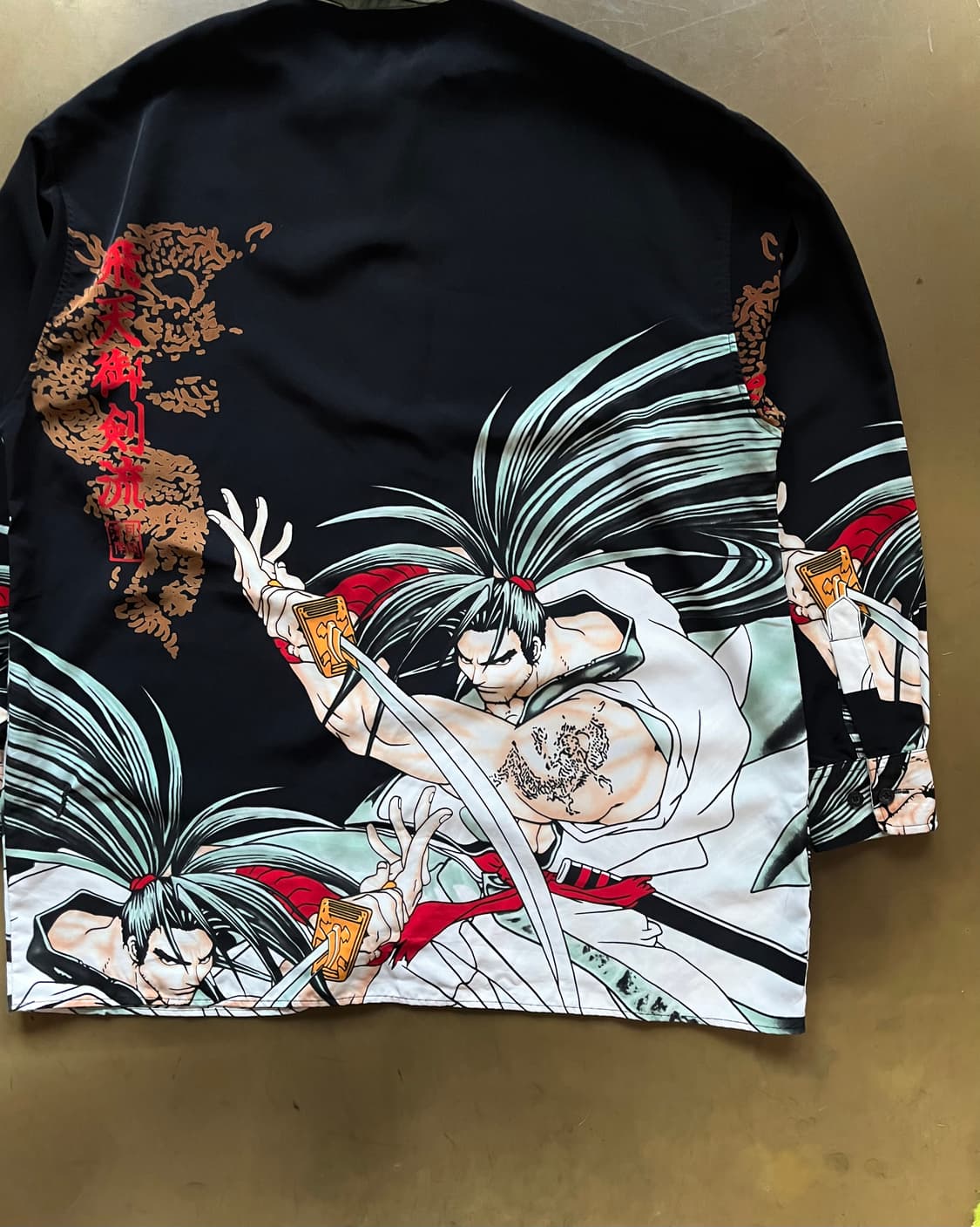 90-00s MATCH ONE  Samurai Spirits Shirt 상품이미지9