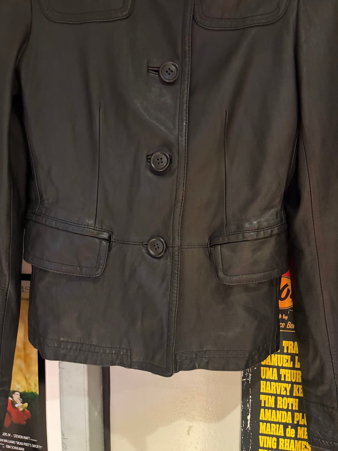 ninesix ny 양가죽 레더자켓 상품이미지2