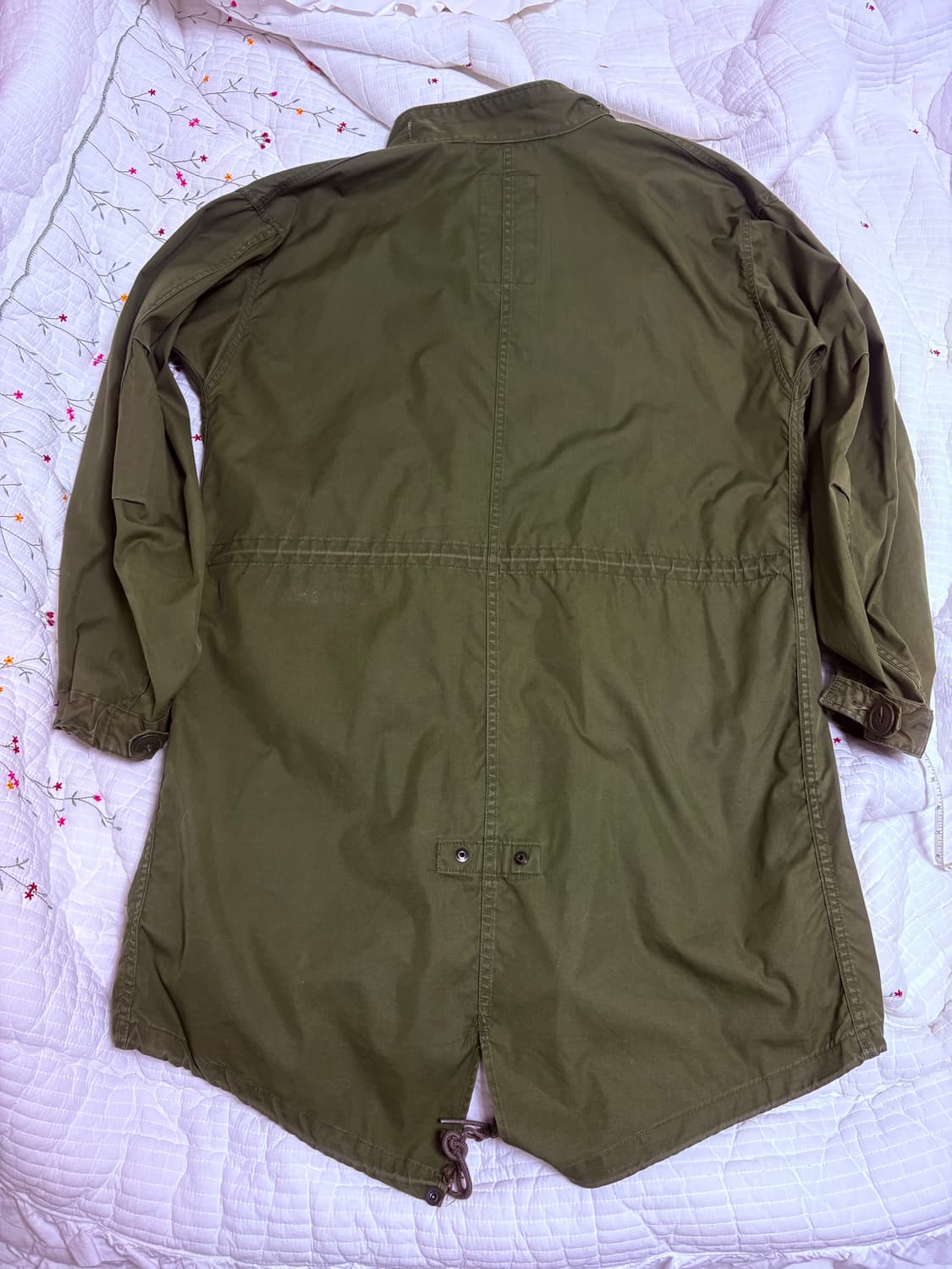 미군 오리지널 M65 야상 개파카 피쉬테일 자켓 XS 상품이미지5