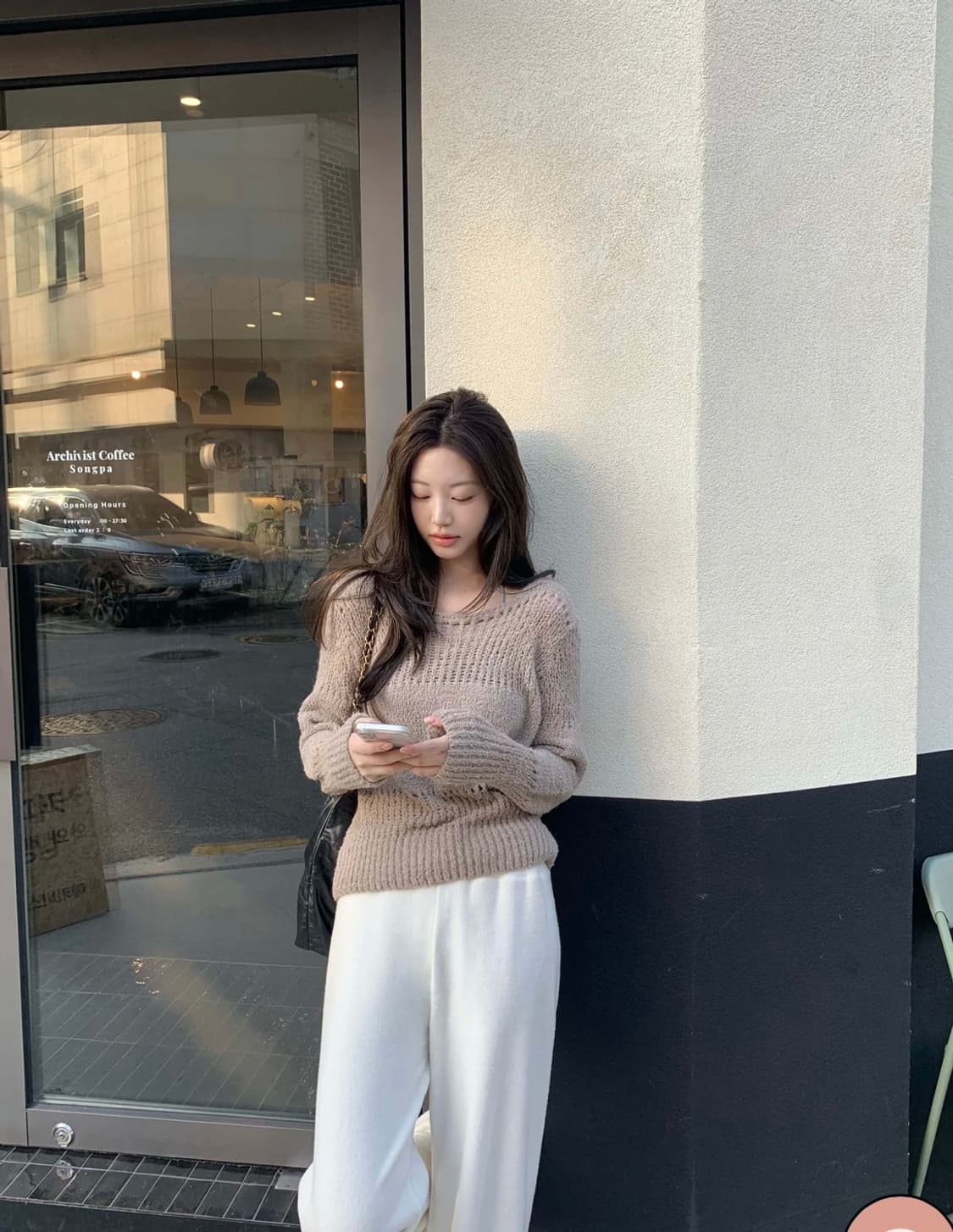 (새상품)제니오 베일라 루즈 니트 상품이미지9