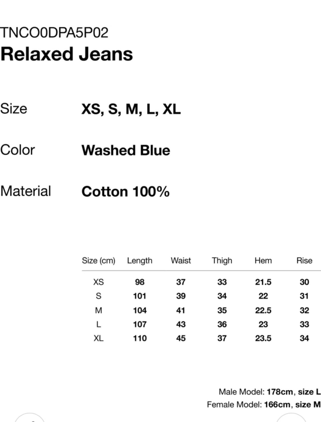 Thisisneverthat Relaxed jeans 상품이미지2