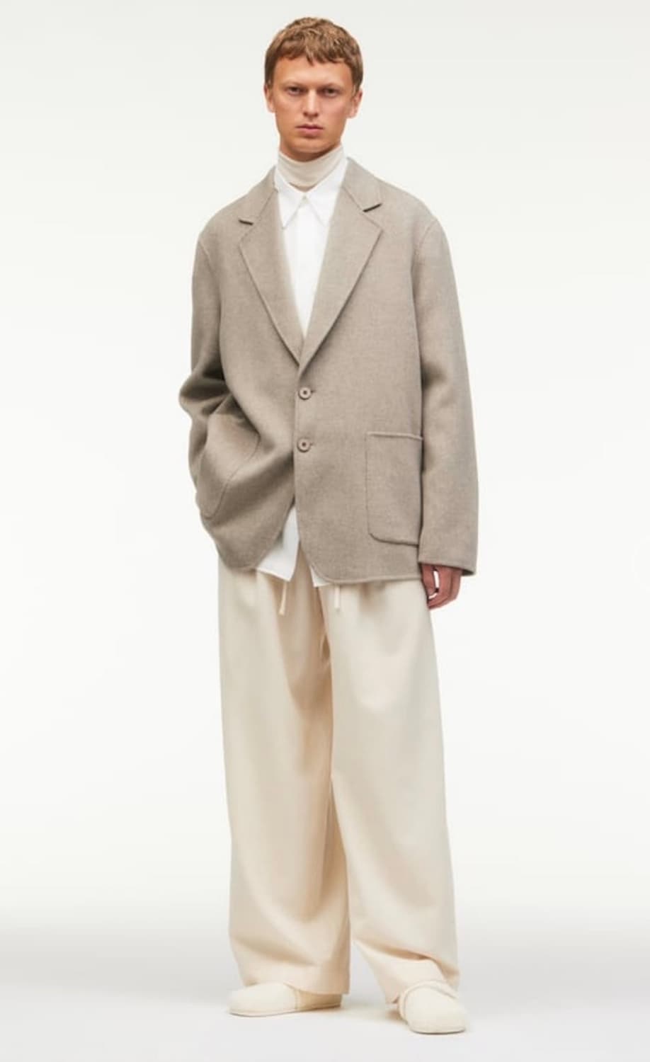 자라 리미티드 울 블레이져 L 상품이미지1