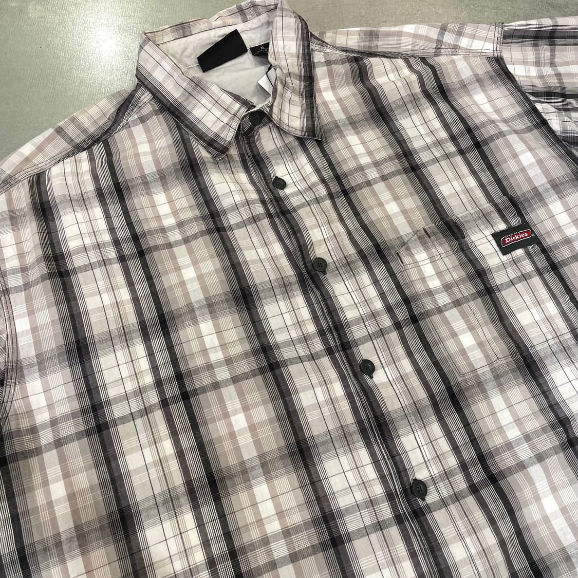 (XL) Dickies 디키즈 체크 반팔 셔츠   상품이미지8