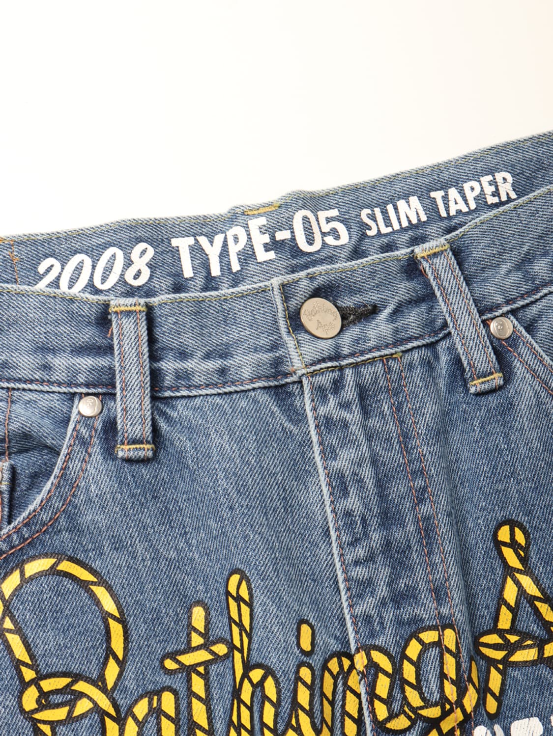 A BATHING APE Type-05 Drip Denim Pants 상품이미지6