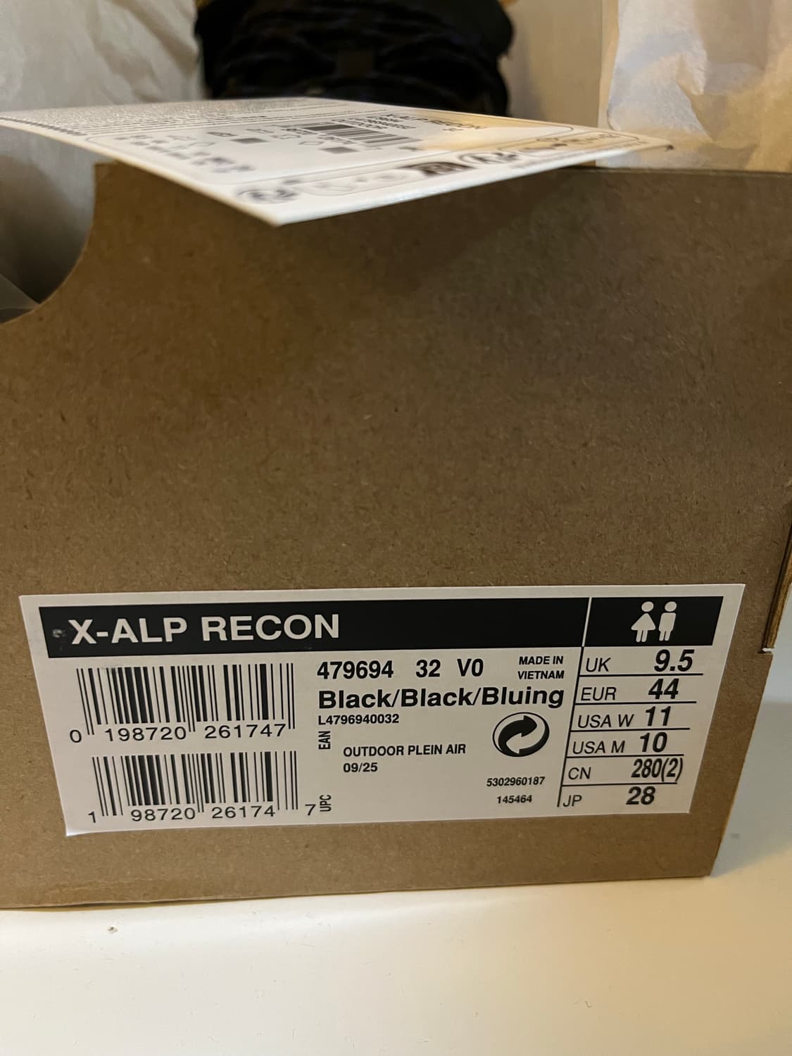 살로몬 X-ALP 레콘 블랙 상품이미지2