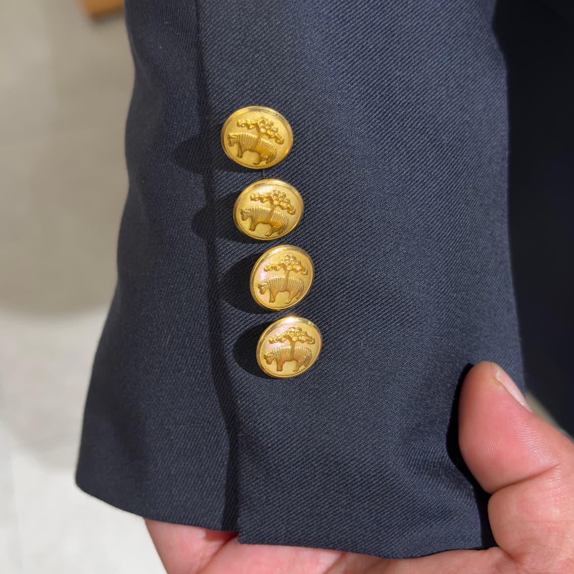 브룩스브라더스 더블 금장 네이비 블레이저[BBJBMM5977] 상품이미지5