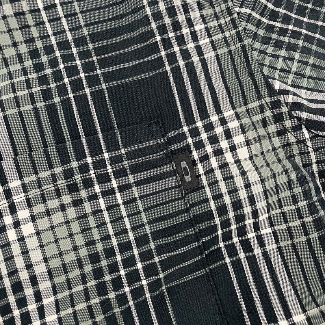 오클리 체크 반팔 셔츠 상품이미지2