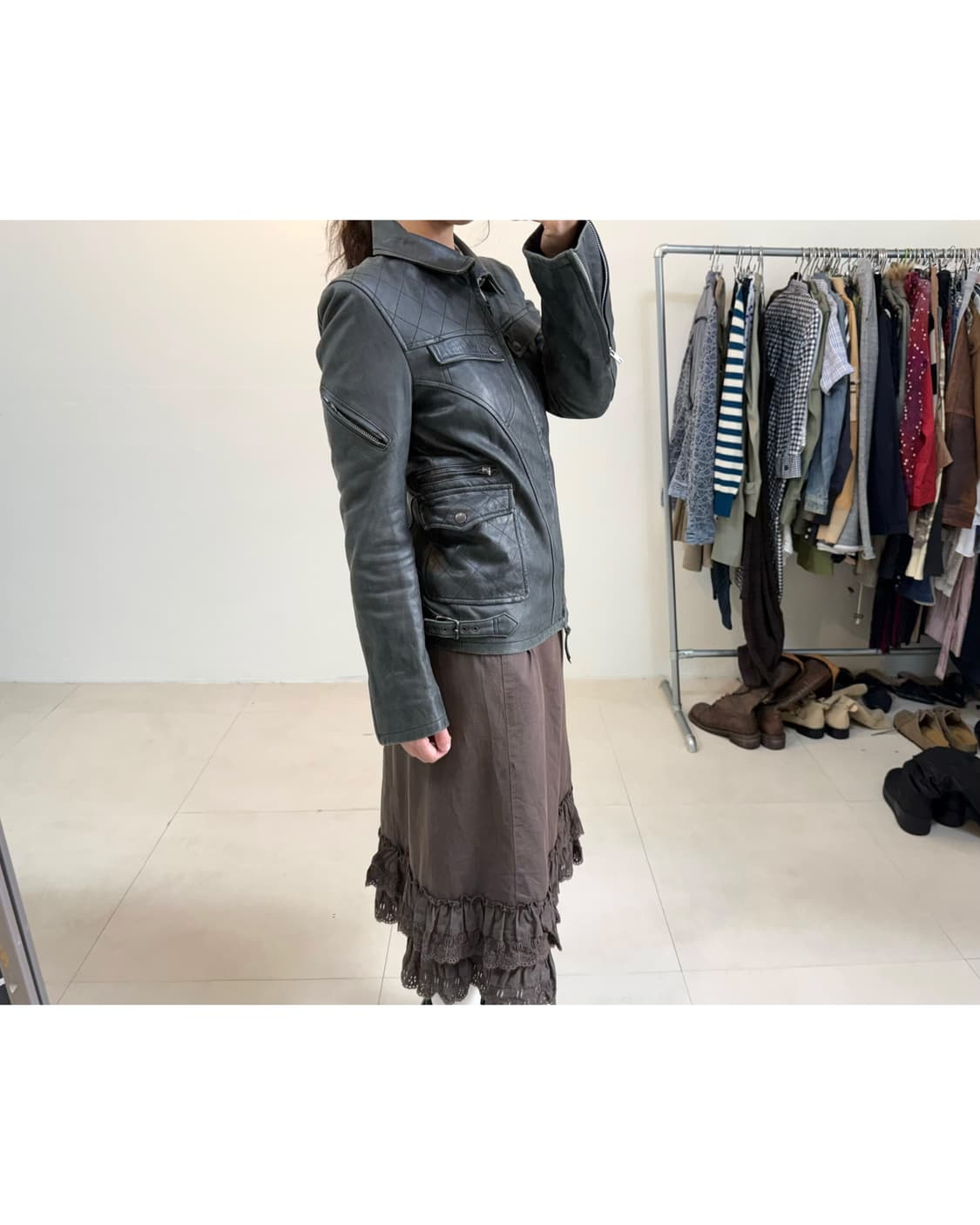 Abahouse 양가죽 자켓 상품이미지7