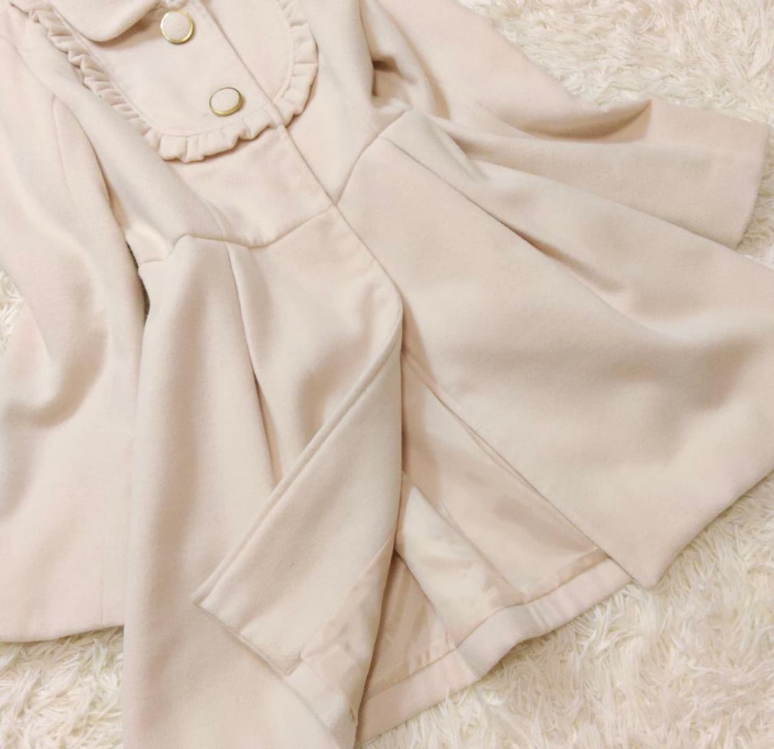 리즈리사 베이비 핑크 프릴코트 상품이미지3