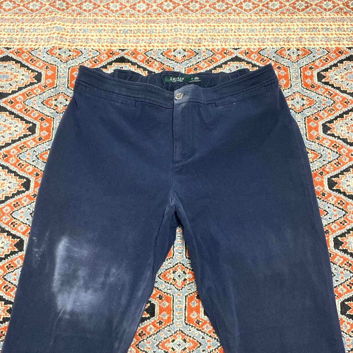 랄프로렌 블루 스판 데님 밴딩팬츠 12 상품이미지2