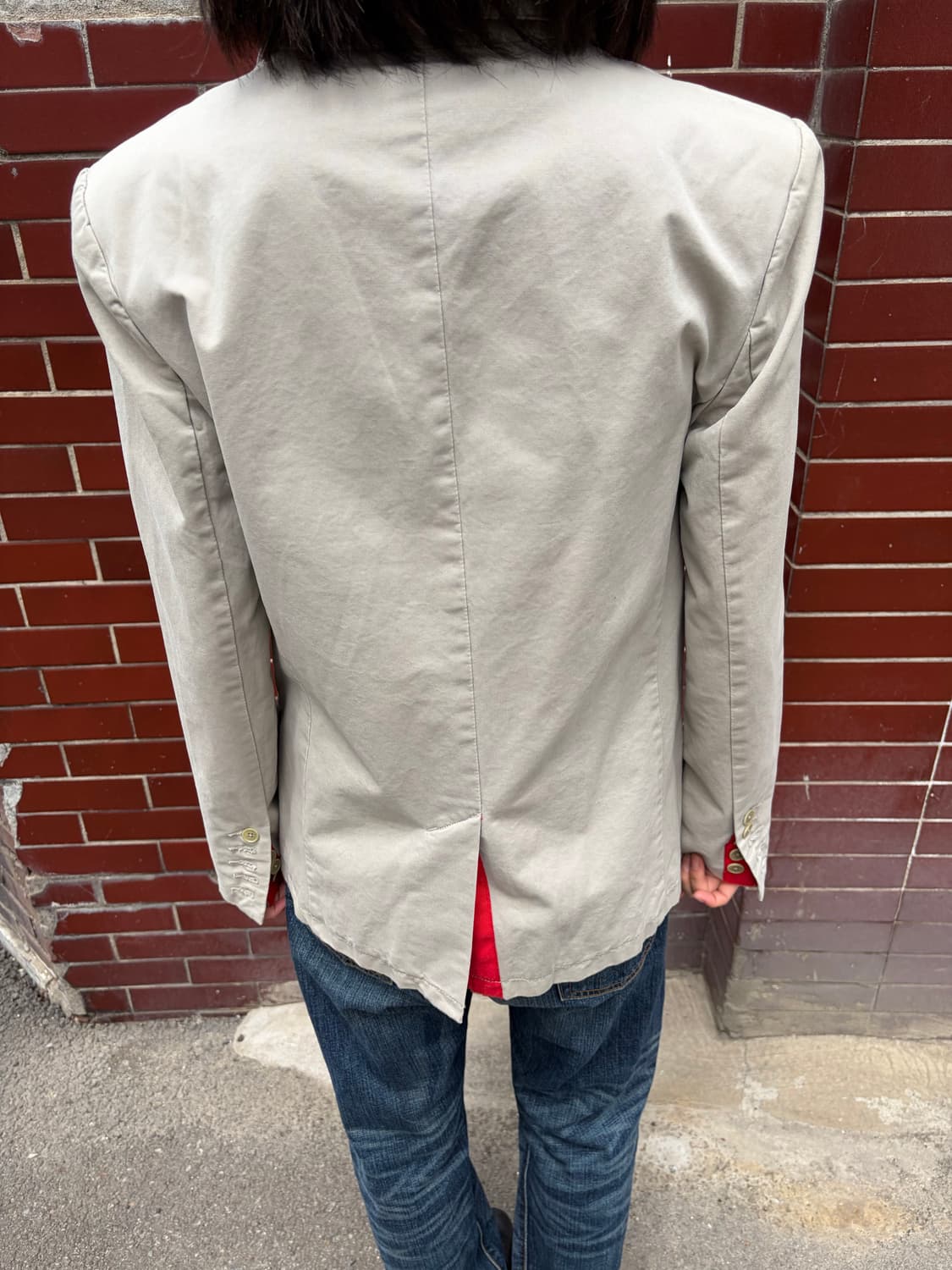 Zadig&Voltaire 미니멀 베이지 블레이저 M 상품이미지5