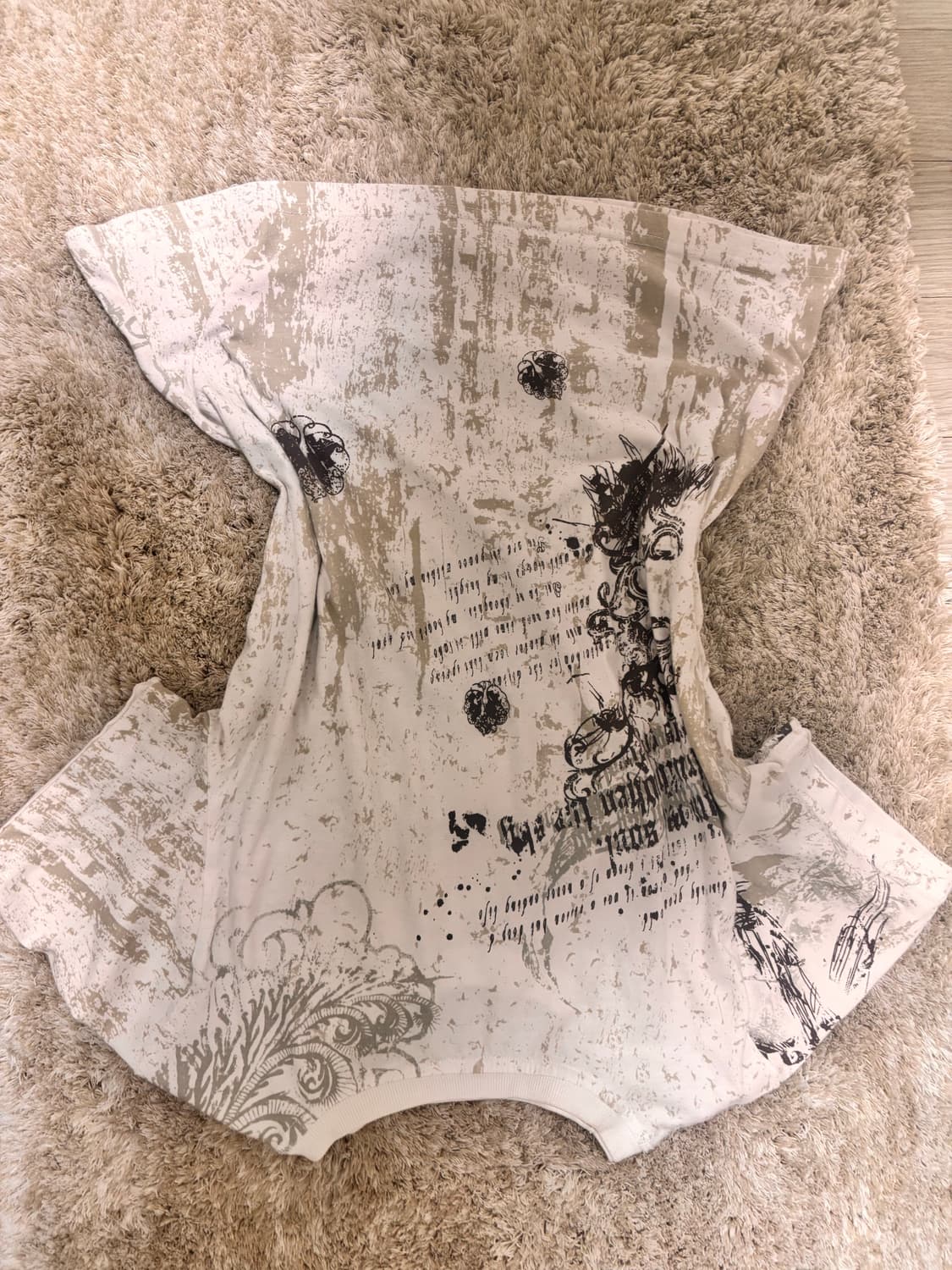 y2k punk short sleeve gyaru 상품이미지2
