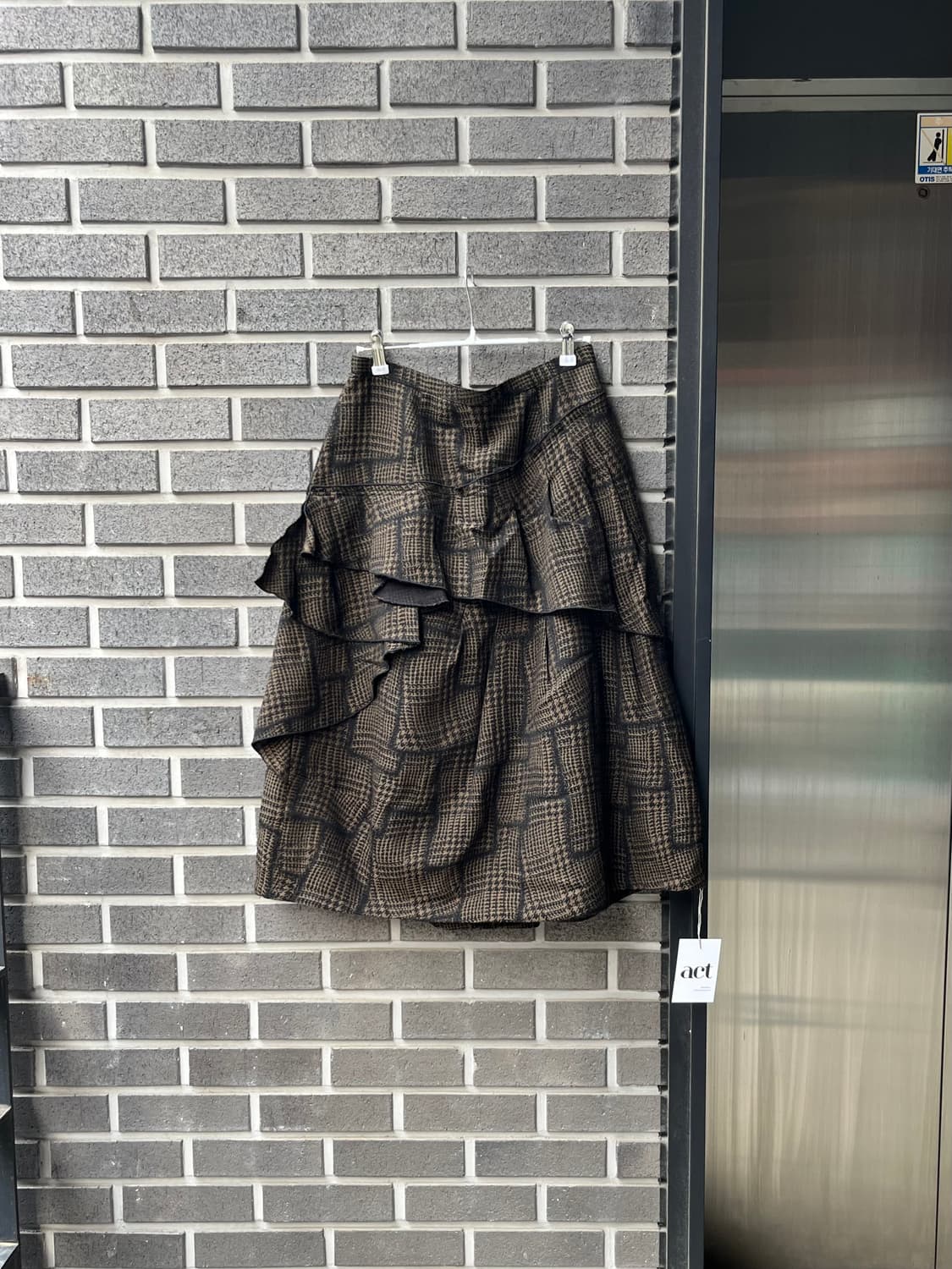 SENSOUNICO 레이어드 프릴 스커트 상품이미지1