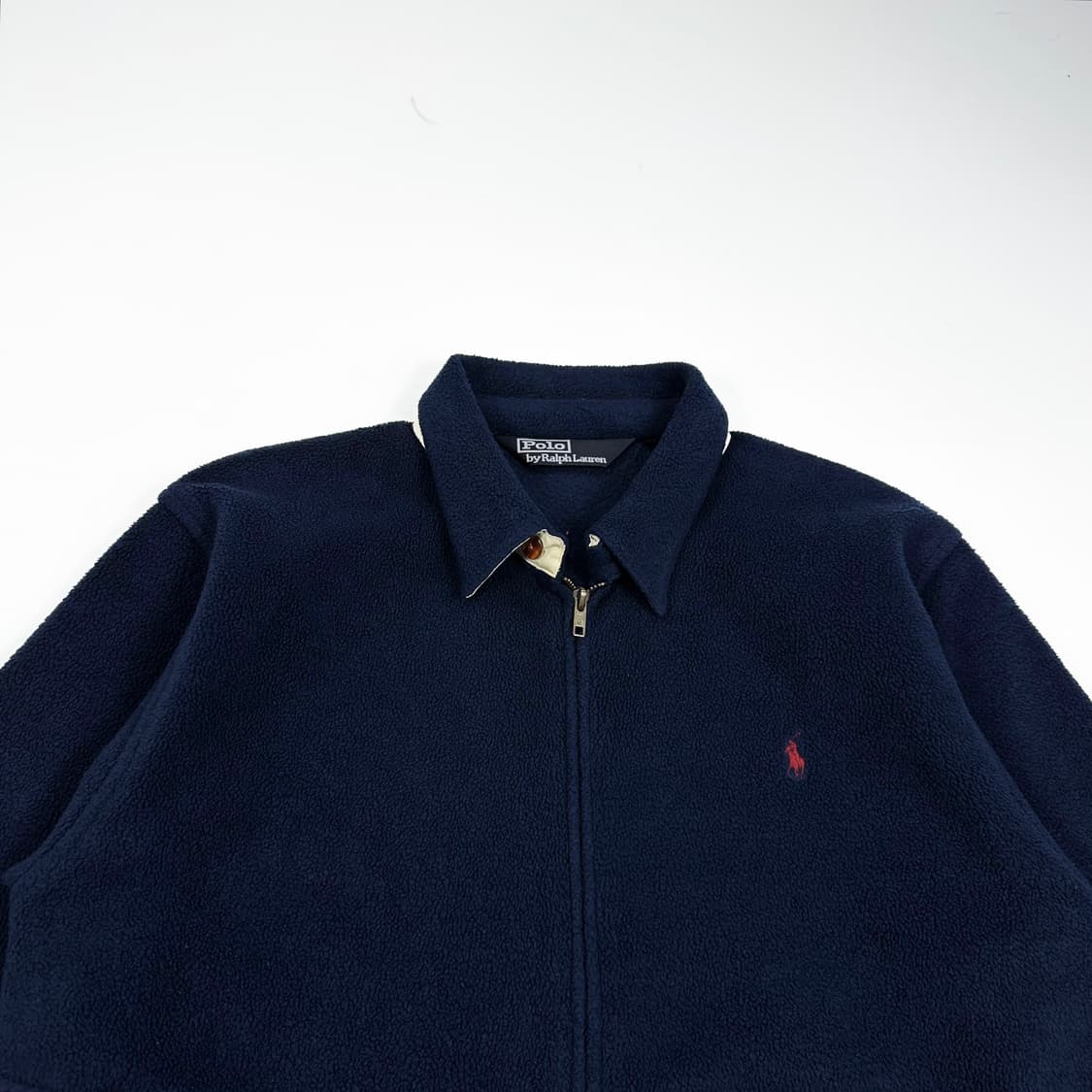 폴로 랄프로렌 올드 아카이브 플리스 블루종 자켓 M 상품이미지2