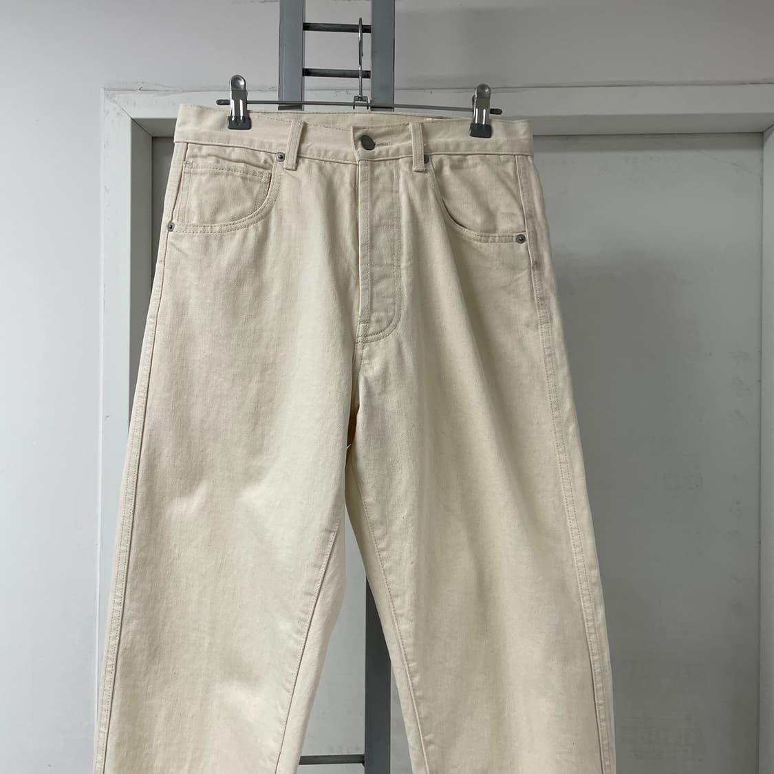 이얼즈어고 아이보리 팬츠 S 상품이미지2