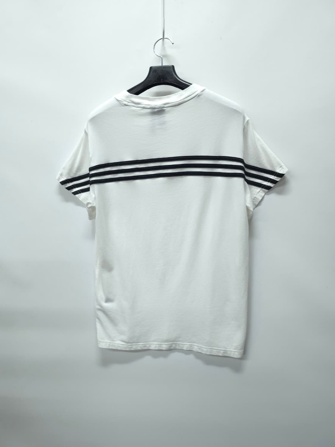 아디다스 여성 백라인 3선 스트라이프 로고 반팔 티셔츠 (~66) 상품이미지8